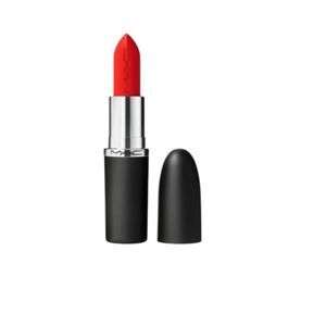 MAC Cximal Silky Matte Lipstick 607 Lady Danger Vivid Bright Coral Red NEW .12oz